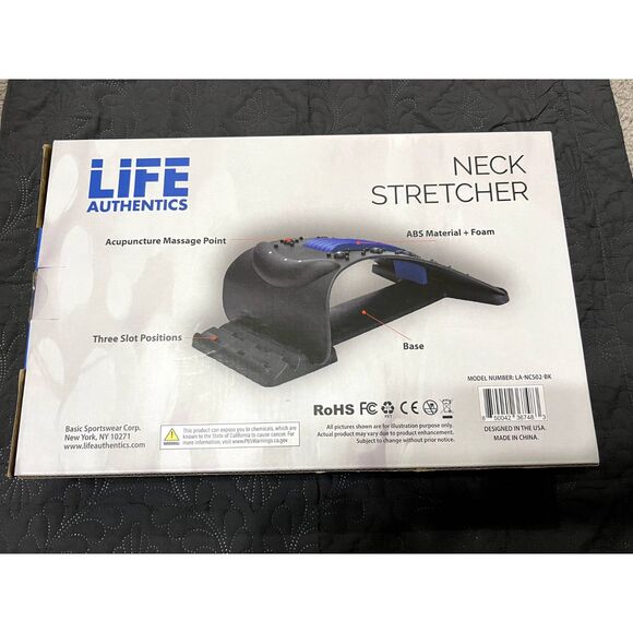 Life Authentics 3 Level Neck Stretcher Board Aid Workout Recovery Wellness:NIB - Picture 7 of 7